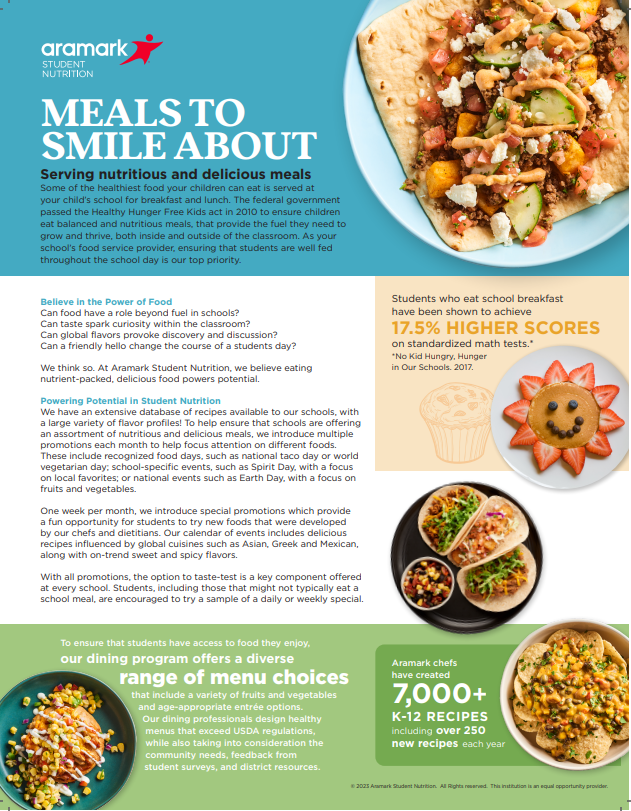 Meals to Smile About